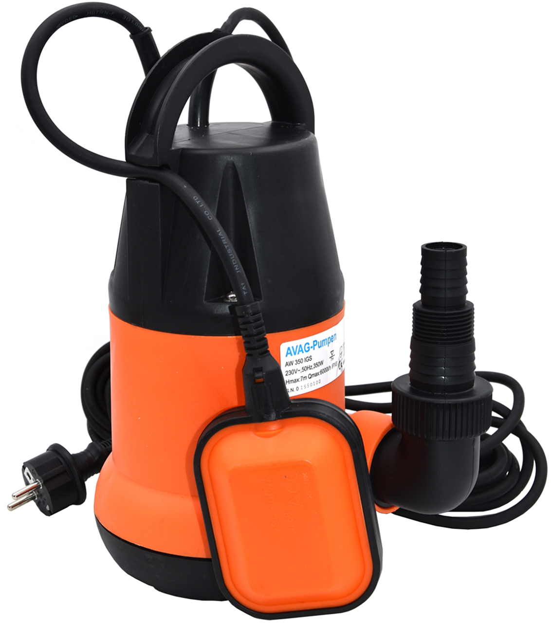 Tauchpumpe AW 350 IGS mit Schwimmerschalter