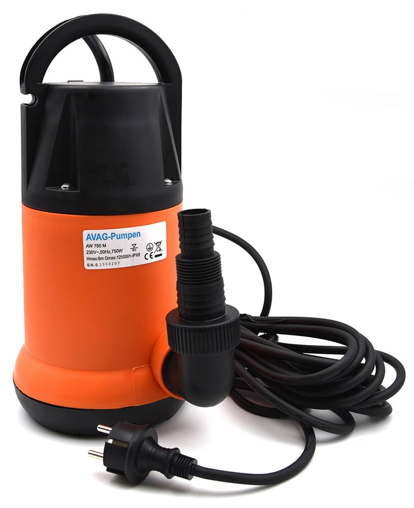 Tauchpumpe AW 750 M ohne Schwimmerschalter