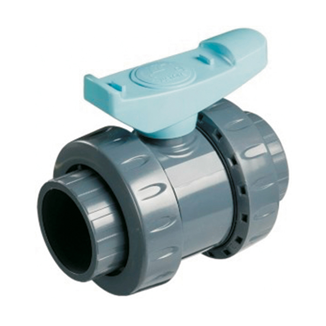 PVC-Kugelhahn 2xIG Schwimmbadausführung