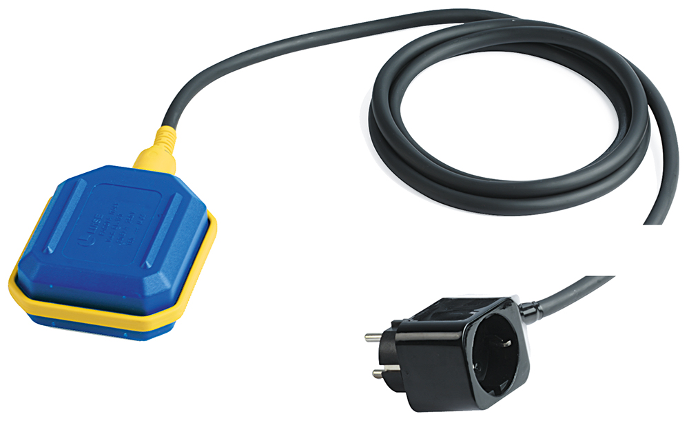 Schwimmerschalter mit Stecker