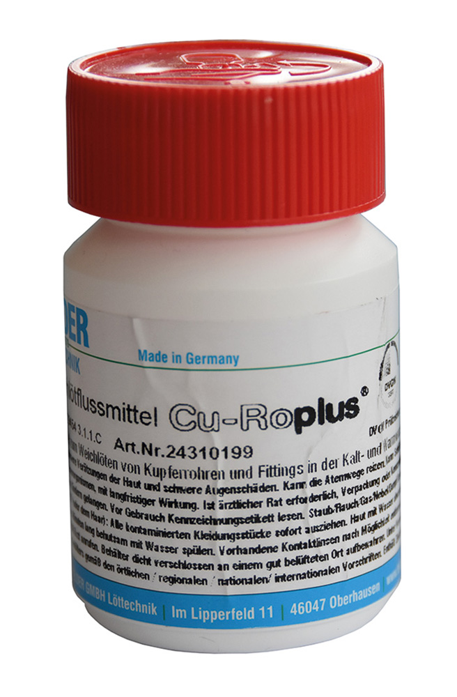 Weichlötflussmittel "Cu-Roplus"