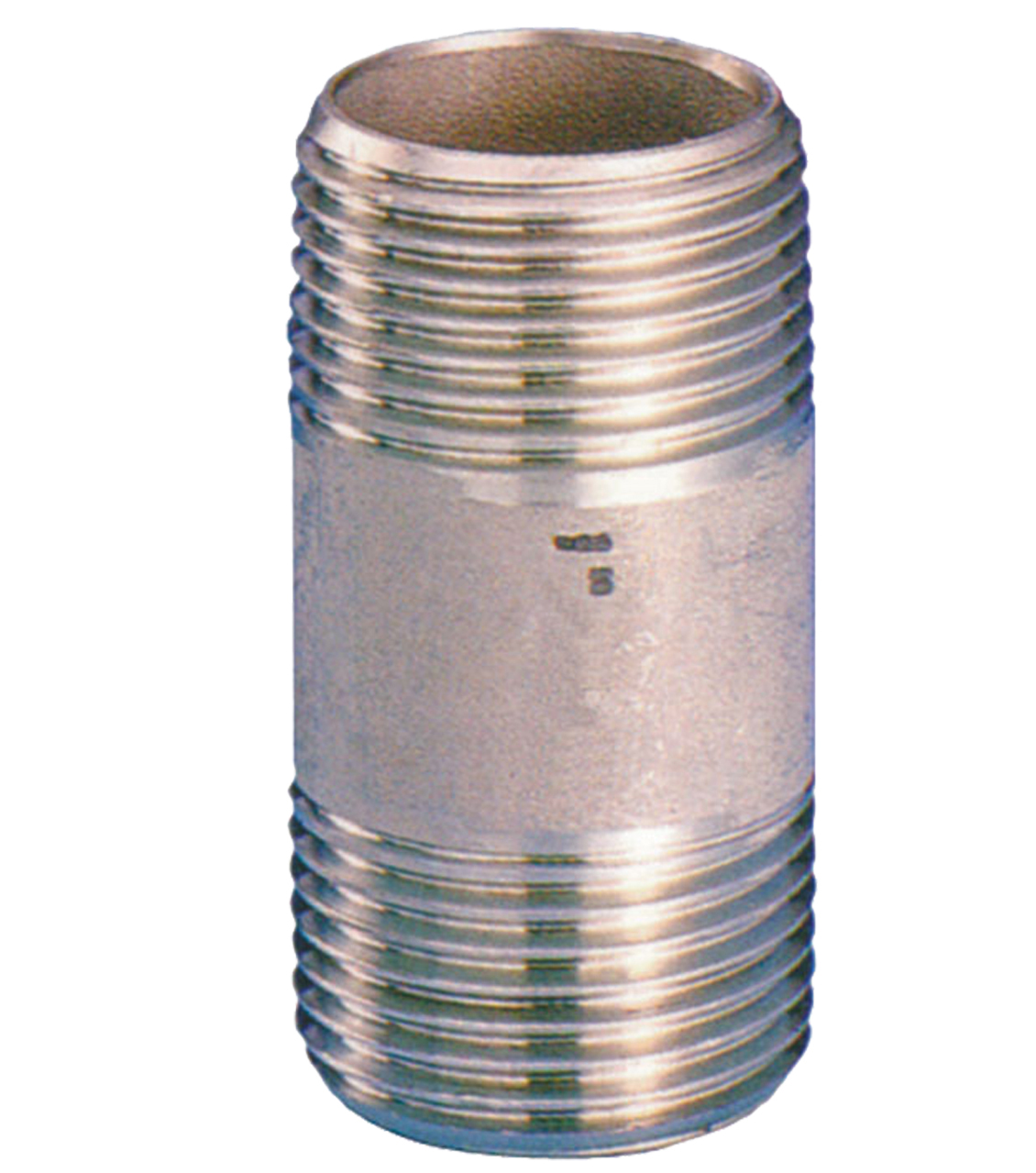 Edelstahl-Rohrnippel 1.4301