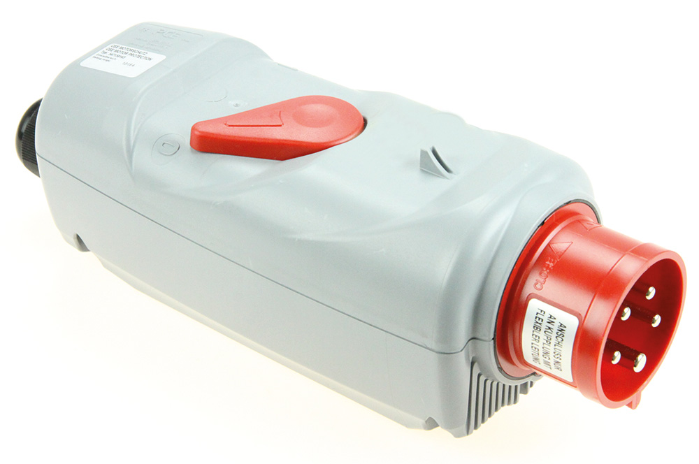 CEE-Stecker mit Motorschutz